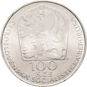 100 Kčs 1977 300. rocznica śmierci Václava Hollara