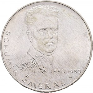 100 Kčs 1980 100. rocznica urodzin Bohumíra Šmerala