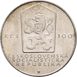 100 Kčs 1983 100. výročie - Smrť Karla Marxa dúhová patina