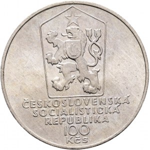 100 Kčs 1983 Centenario - Morte di Samo Chalúpka