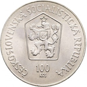 100 Kčs 1984 300. rocznica urodzin Mateja Bela