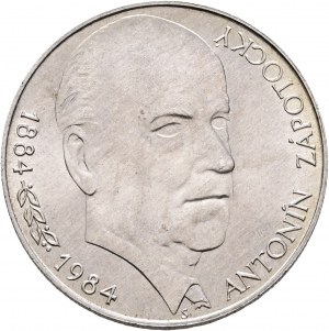 100 Kčs 1984 Nascita del centenario di Jan Neruda