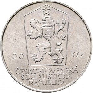 100 Kčs 1984 Nascita del centenario di Jan Neruda