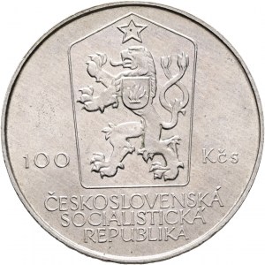 100 Kčs 1984 Nascita del centenario di Jan Neruda