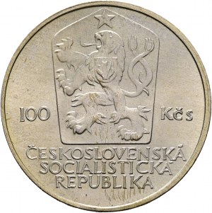 100 Kčs 1985 10. výročie Helsinskej konferencie