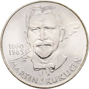 100 Kčs 1985 125. rocznica urodzin Martina Kukučína