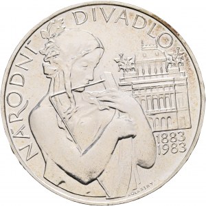 500 Kčs 1983 100. výročie Národného divadla v Prahe variant 