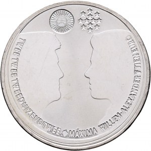 10 eur 2002 Kráľovská svadba Willema Alexandra a Maximy