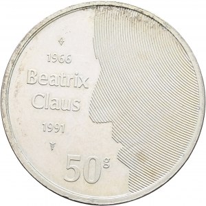 50 Gulden 1991 BEATRIX Wedding