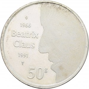 50 Gulden 1991 BEATRIX Mariage