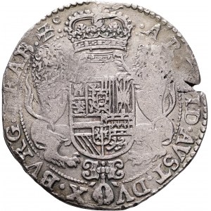 1 Ducaton 1648 PHILIP IV. Spanisch Netherlands-Brabant second bust Brussels