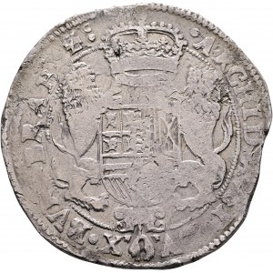 1 Ducaton 1668 CHARLES II. Spanish Netherlands, Flanders, first child bust Bruges