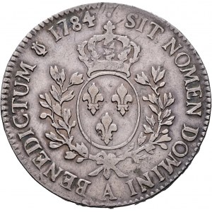 1 Ecu 1784 A LOUIS XVI. Parigi