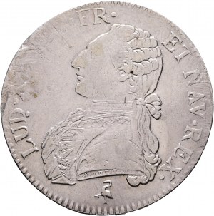 1 ECU 1784 UND LOUIS XVI.