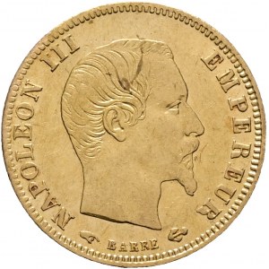 Złote 5 franków 1856 A NAPOLEON III. Ręka