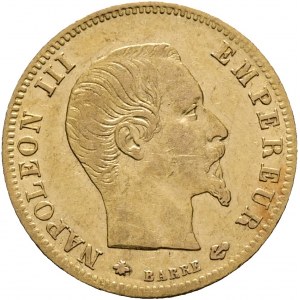 Gold 5 Francs 1859 BB NAPOLEON III. Fly