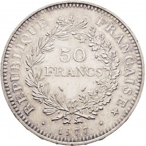 50 Francs 1977 Hercule Fünfte Republik