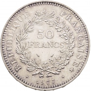 50 Francs 1977 Hercule Fifth republic