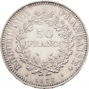 50 Francs 1977 Hercule Fifth republic