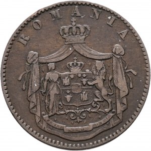 5 Bani 1867 H Regno CAROL I. Birmingham HEATON and Sons