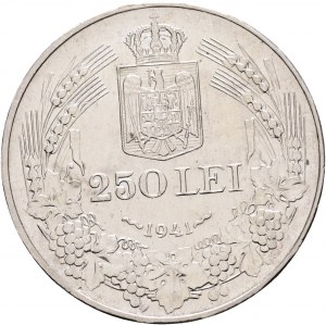 250 Lei 1941 Regno MICHAEL I. Var. NIHIL SIME DEO