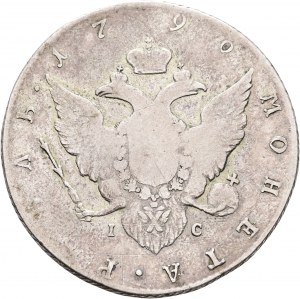 1 Rublo 1796 SPB/IC CATERINA II. Il GRANDE
