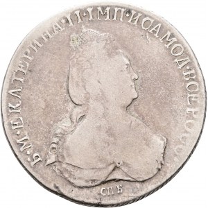 1 rubľ 1796 SPB/IC KATARÍNA II. VEĽKÝ