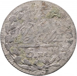 ½ Batzen/5 Rappen 1807 Canton VAUD