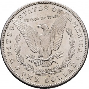 1 dolár 1881 S MORGAN Dollar