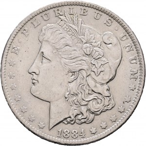 1 dolár 1884 O MORGAN Dollar