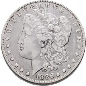 1 Dollar 1886 O MORGAN Dollar