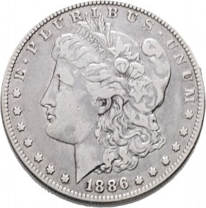 1 dolar 1886 O MORGAN Dollar