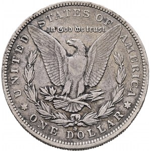 1 Dollar 1887 O MORGAN Dollar edge