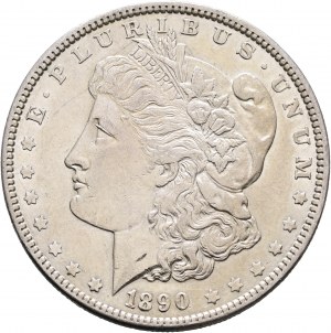 1 dolár 1890 O MORGAN dolár