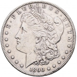 1 dolár 1890 S MORGAN Dollar