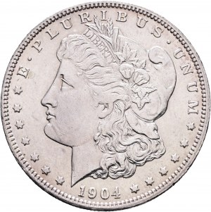 1 dolár 1904 O MORGAN dolár