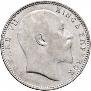 1 rupia 1907 EDWARD VII. Calcutta