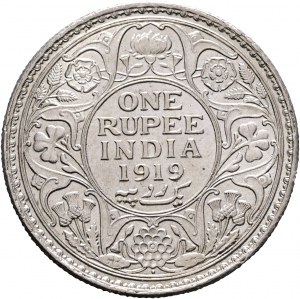 1 Rupia 1919 GEORGE V. Bombay