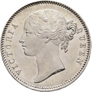 1 Rupee 1840 WW VICTORIA small diamonds