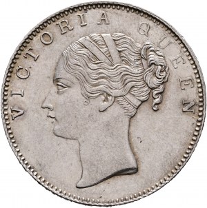 1 rupia 1840 VICTORIA Bombay 19 bobúľ a veľké diamanty