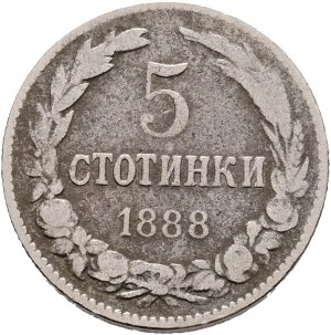 5 Centenaires 1888 FERDINAND I.