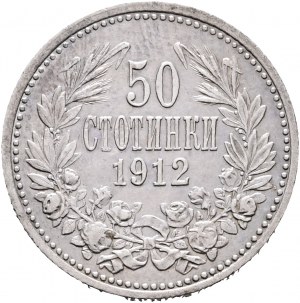 50 Stotinki 1912 FERDINAND I.
