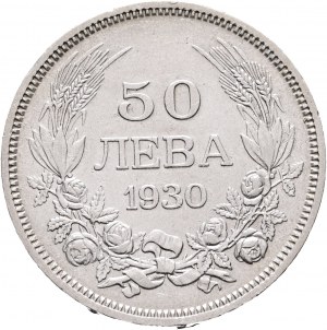 50 Leva 1930 BORIS III.