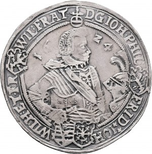 Saksonia-Altenburg 1 talar 1624 WA Jan FilipI.,FryderykVIII.,Jan WilhelmIV.,Fryderyk Wilhelm, Saafeld