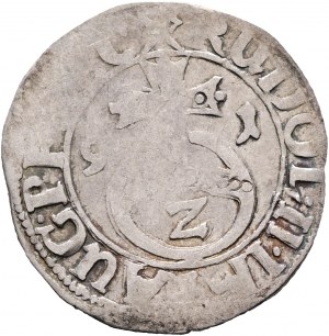 Solms-Lich 2 Kreuzers 1591 RUDOLPH II., Conte Eberhardt