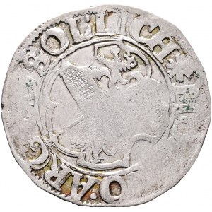 Solms-Lich 2 Kreuzers 1591 RUDOLPH II., Count Eberhardt