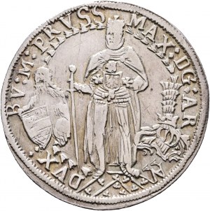 Teutonic Order ¼ Thaler ND (1615) Grandmaster MAXIMILIAN I. RR!