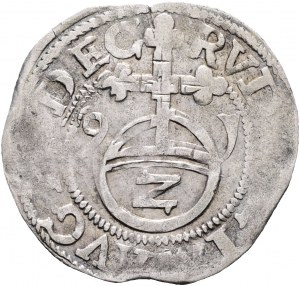 Waldeck 2 Kreuzers 1591 RUDOLPH II, hrabia FRANCIS III.