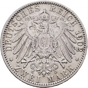 Baden 2 Mark 1902 G Grosherzog FRIEDRICH I.