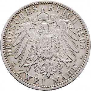 Baden 2 Mark 1903 G Grosherzog FRIEDRICH I.